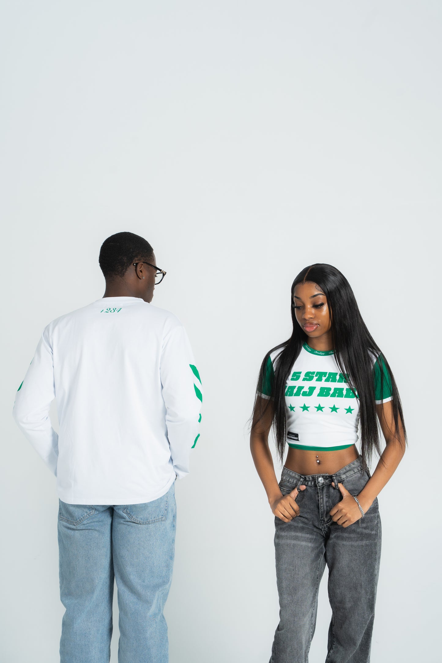 “+234” CROPPED TEE