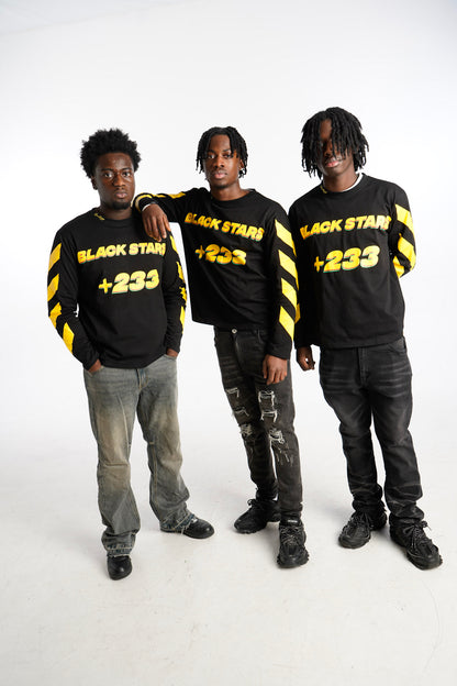“BLACK STARS” Long Sleeve