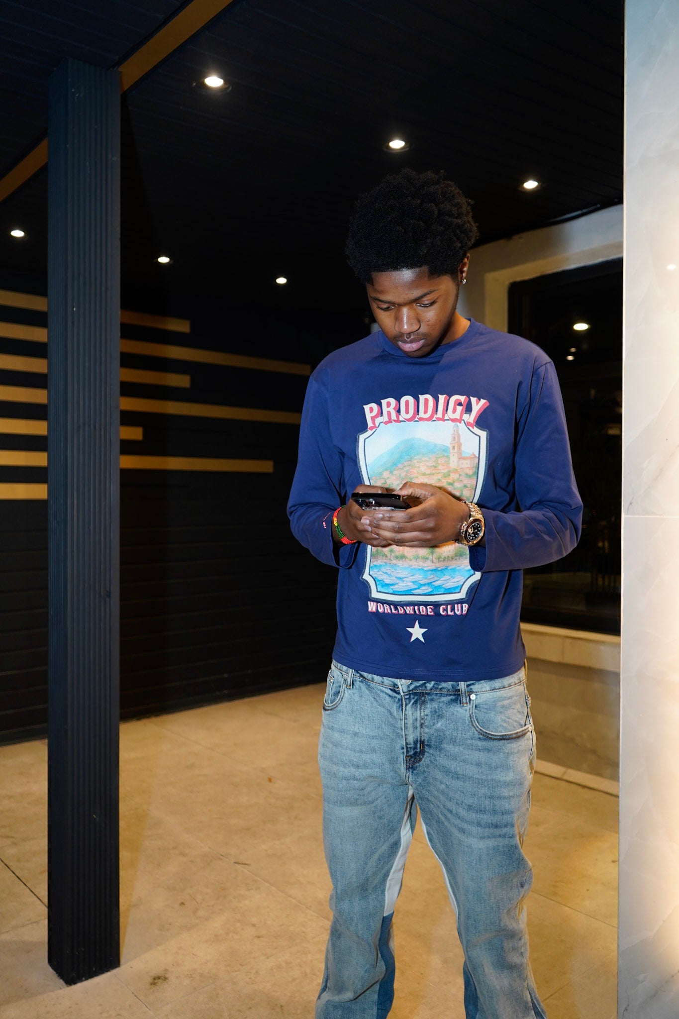 “VUE DU MONDE” LS Blue