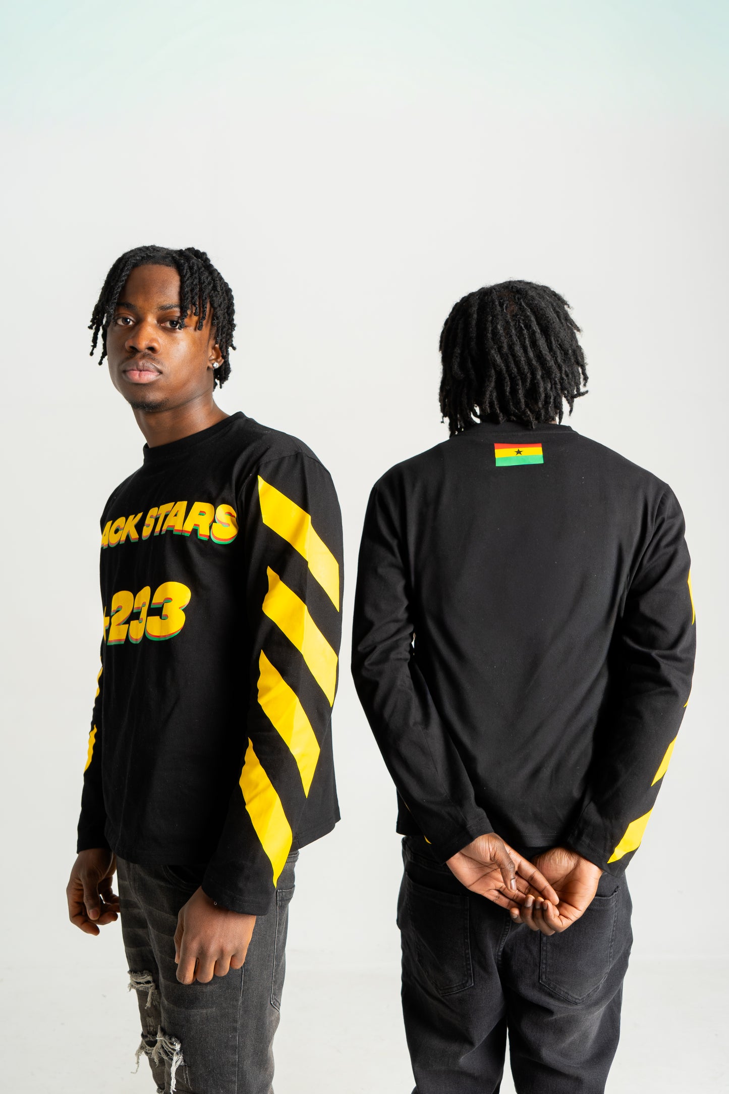 “BLACK STARS” Long Sleeve