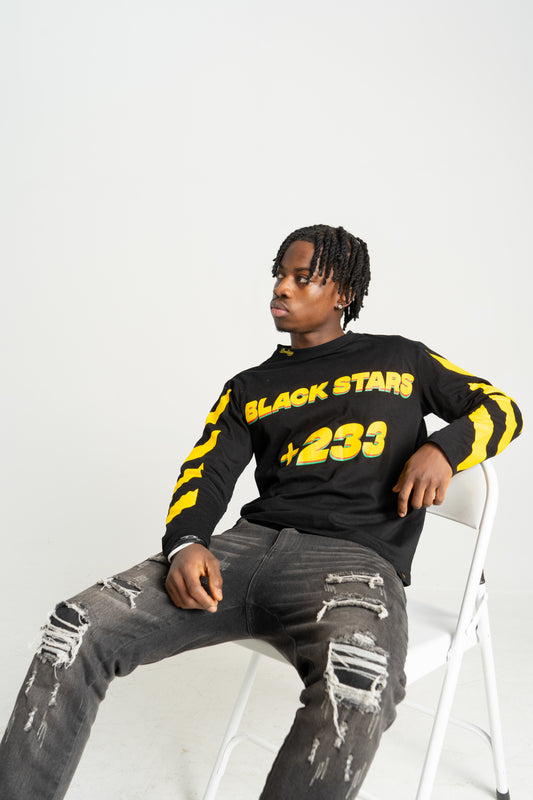 “BLACK STARS” Long Sleeve